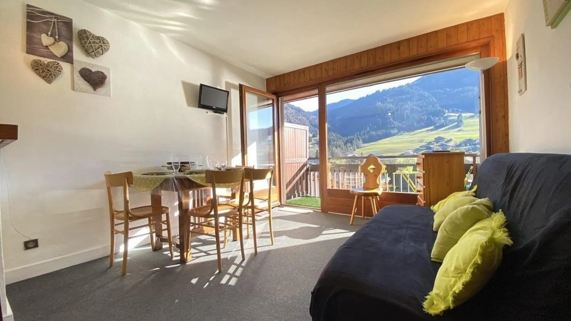 Appartement 2 Pieces Cabine Avec Balcon, Proche Village Et Pistes - Praz Sur Arly - 5 Pers. - Fr-1-603-101 France