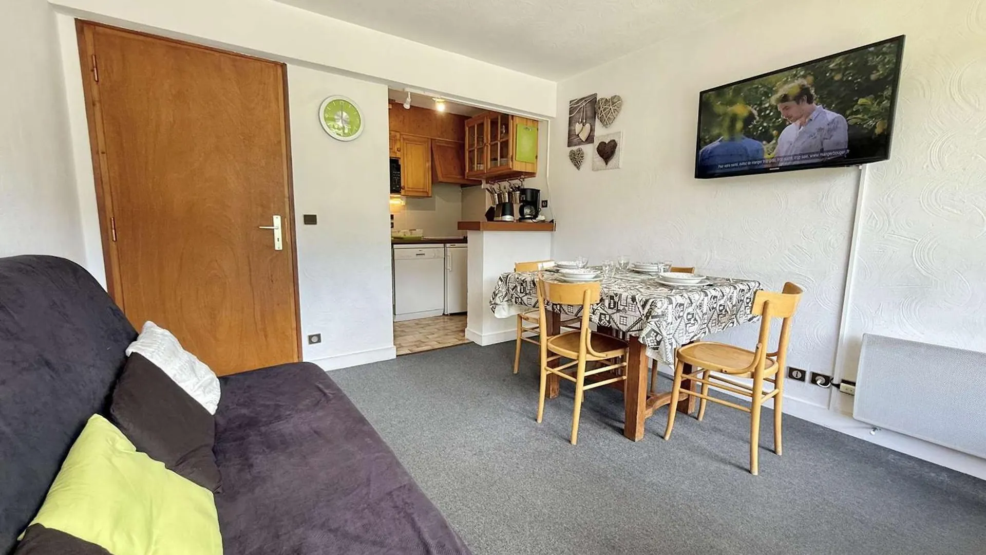 Appartement 2 Pieces Cabine Avec Balcon, Proche Village Et Pistes - Praz Sur Arly - 5 Pers. - Fr-1-603-101 Apartment Praz-sur-Arly