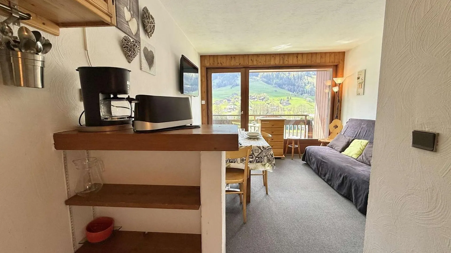 Appartement 2 Pieces Cabine Avec Balcon, Proche Village Et Pistes - Praz Sur Arly - 5 Pers. - Fr-1-603-101 Apartment